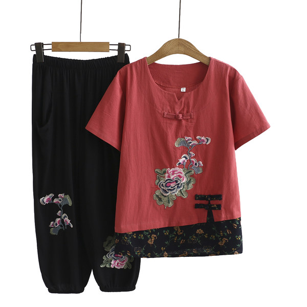 เสื้อลินินสไตล์ผู้ใหญ่ เสื้อคุณแม่ เสื้อผู้ใหญ่ แบรนด์ LININ