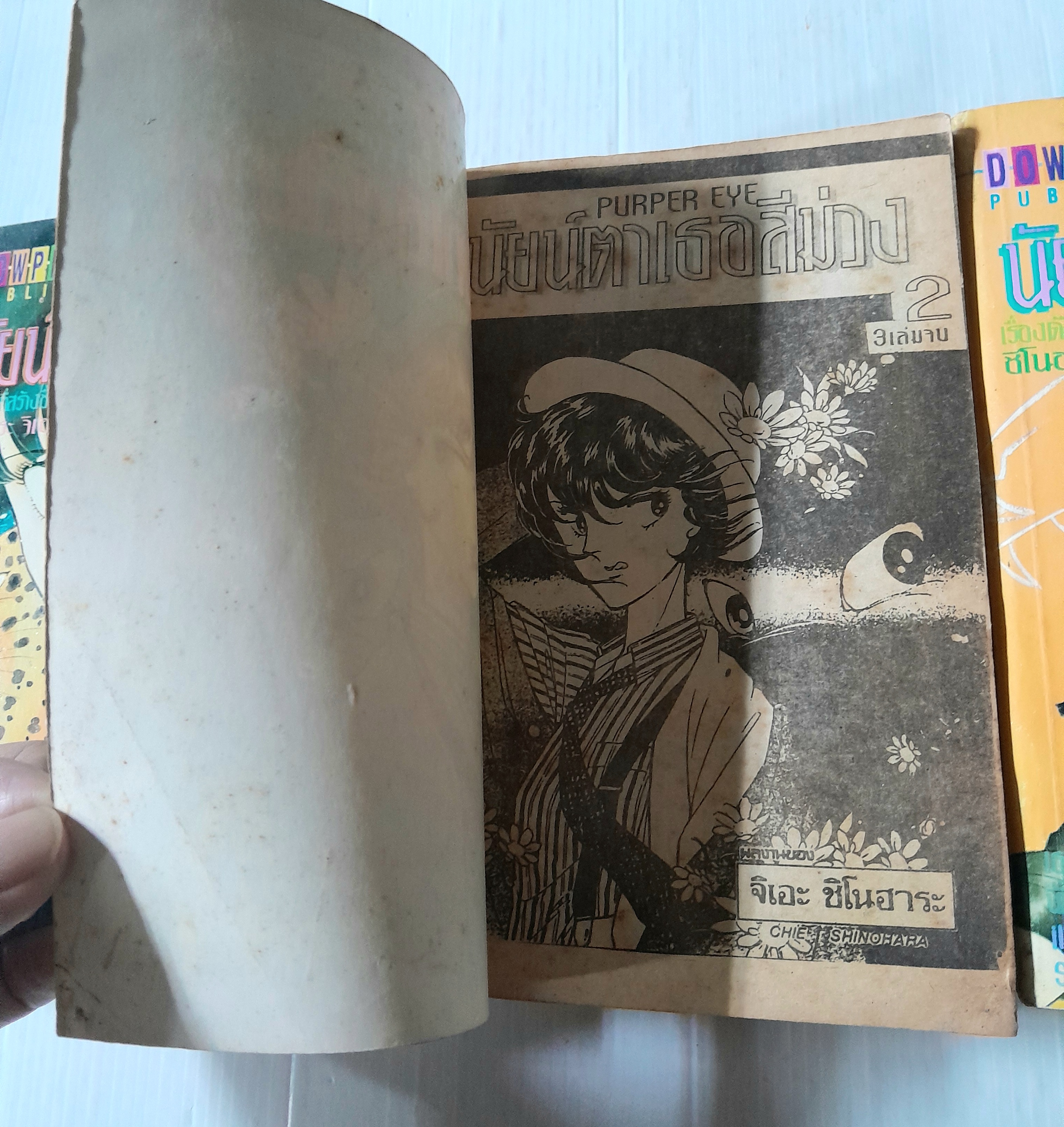 นัยน์ตาเธอสีม่วง 3 เล่มจบ / Chie Chinohara