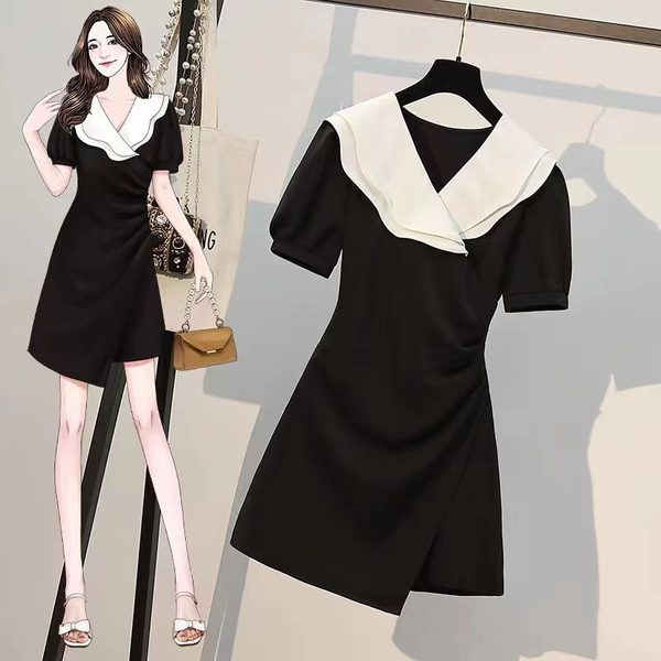 เดรสคนอ้วน เดรสสาวอวบ ชุดเดรสคนอ้วนวัยรุ่น BY PLUS SIZE Girl