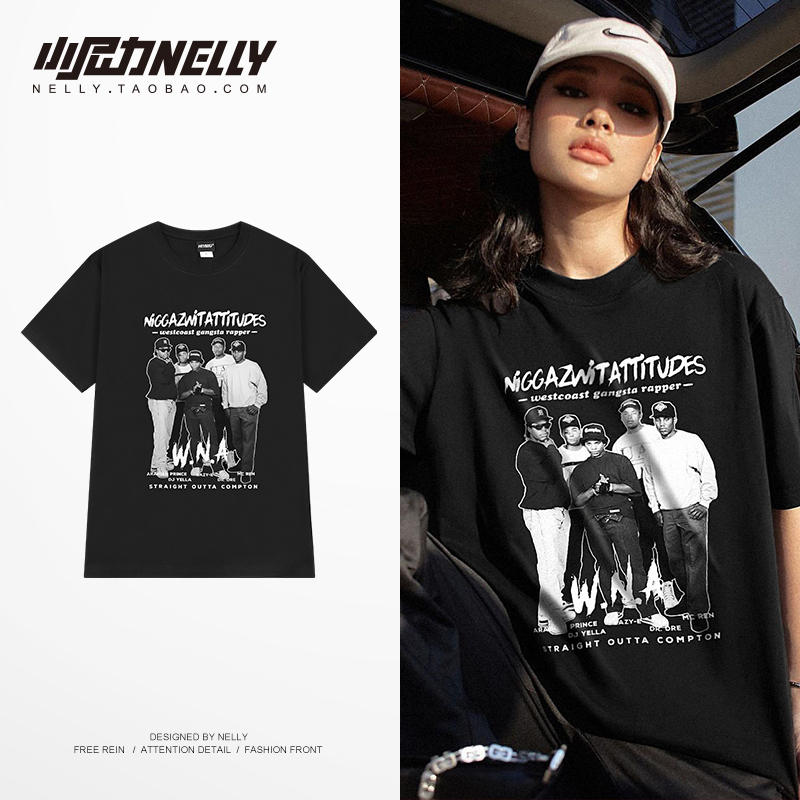 เสื้อยืดคอกลม ผู้ชาย เสื้อยืดผู้ชายเกาหลี เสื้อยืดเกาหลี แบรนด์ NELLY