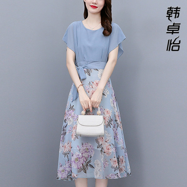 เดรสวัยผู้ใหญ่40-60ปี เดรสคุณแม่ ชุดเดรสทำงานวัยผู้ใหญ่ แบรนด์ MAMA DRESS