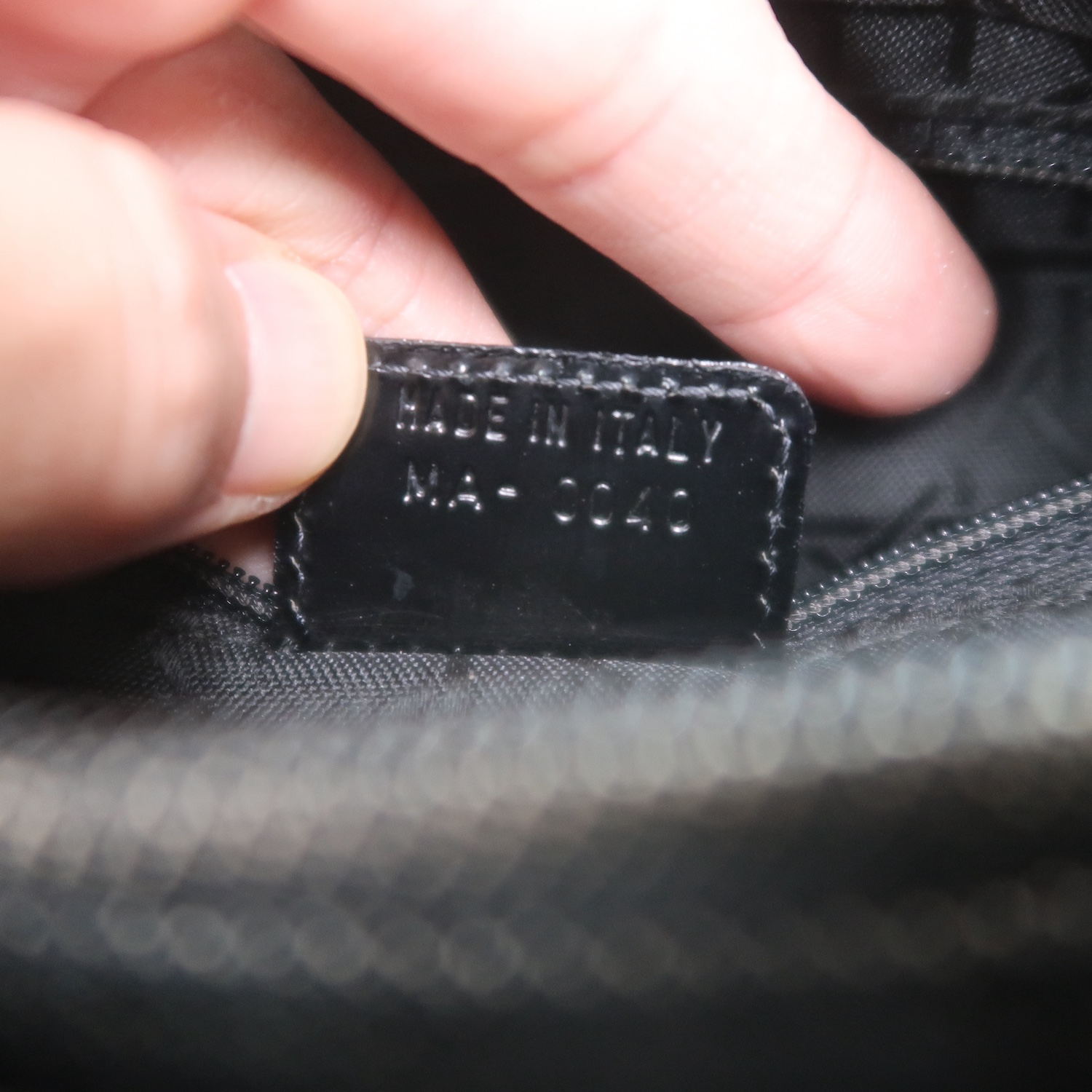 Christian Dior Black Danim Lady 10" SHW