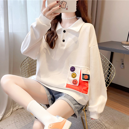 เสื้อยืดแขนยาว เสื้อแขนยาววัยรุ่นกันหนาว