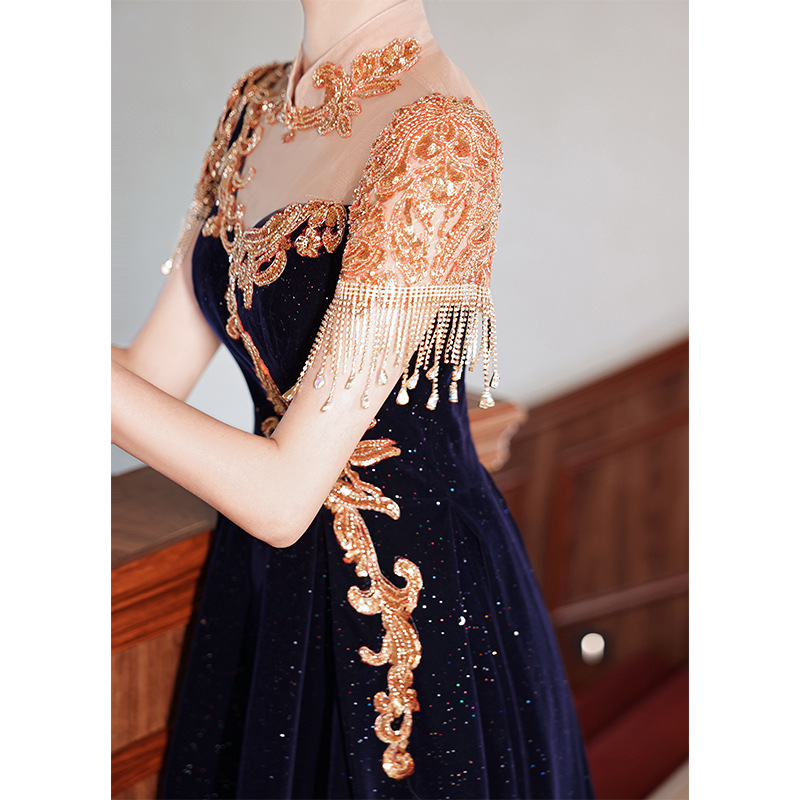 ชุดราตรี ชุดราตรีสวยหรู แบบ ทันสมัย Evening dress