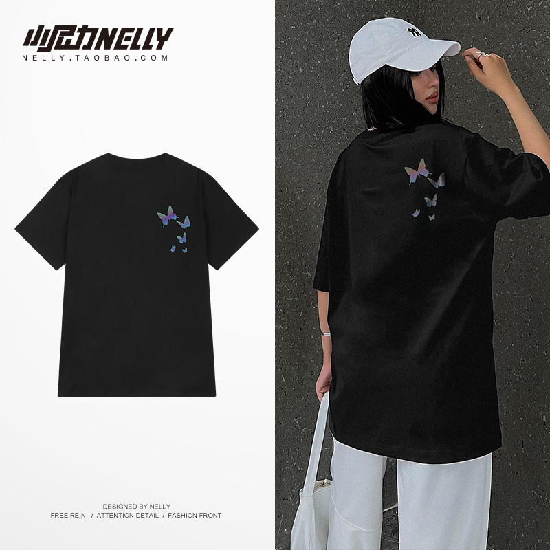 เสื้อยืดคอกลม ผู้ชาย เสื้อยืดผู้ชายเกาหลี เสื้อยืดเกาหลี แบรนด์ NELLY