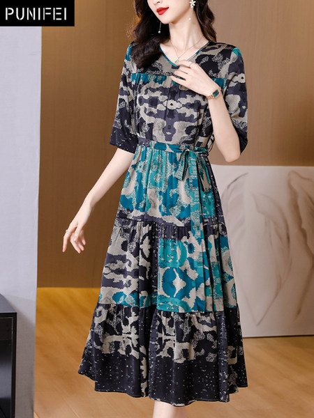 เดรสวัยผู้ใหญ่40-60ปี เดรสคุณแม่ ชุดเดรสทำงานวัยผู้ใหญ่ แบรนด์ MAMA DRESS