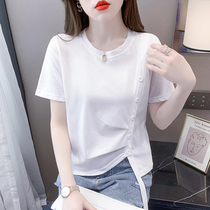 เสื้อยืดวัยรุ่นน่ารักๆ เสื้อวัยรุ่นแขนสั้น เสื้อผ้าวัยรุ่นเกาหลี แบรนด์ Wiyike
