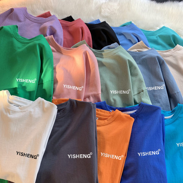 เสื้อยืดผู้ชายอ้วน S-5XL(อกเสื้อ39-51นิ้ว)