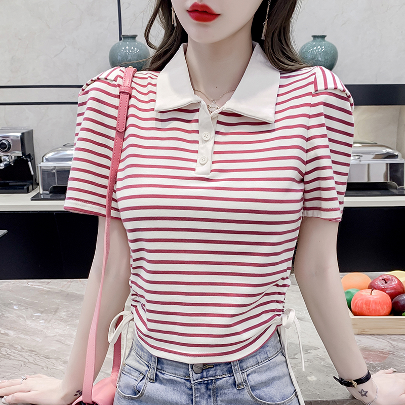 เสื้อผ้าวัยรุ่นเกาหลี เสื้อยืดวัยรุ่นผู้หญิง มีขนาด S M L XL