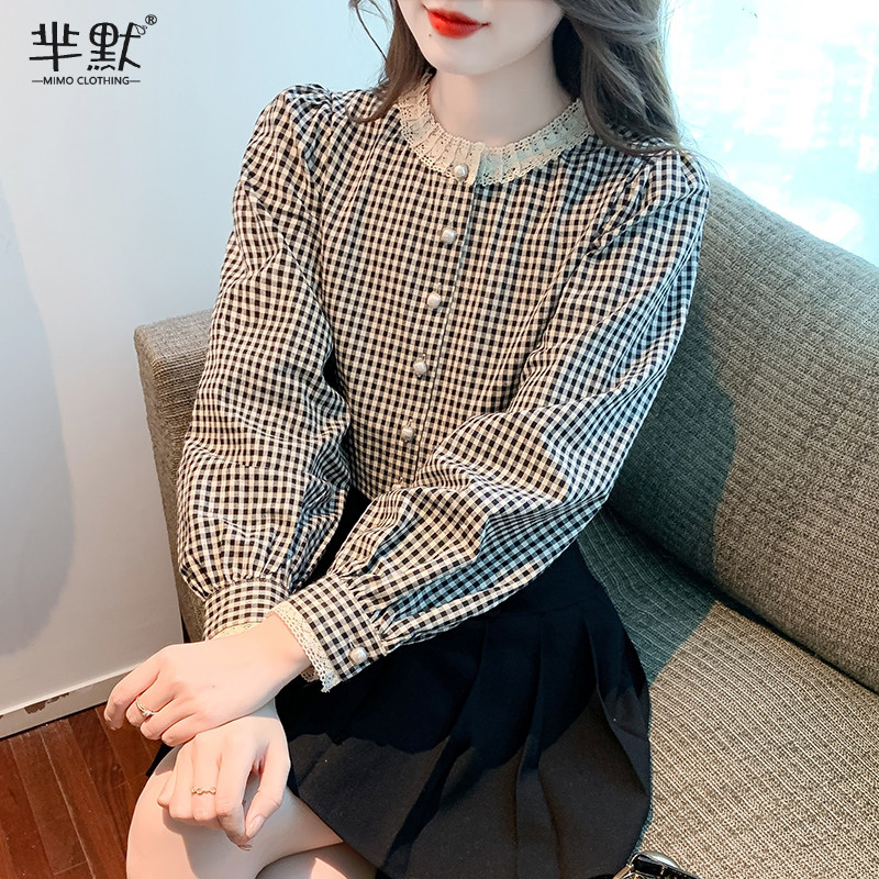 เสื้อลูกไม้ เสื้อเชิ้ตแขนยาว