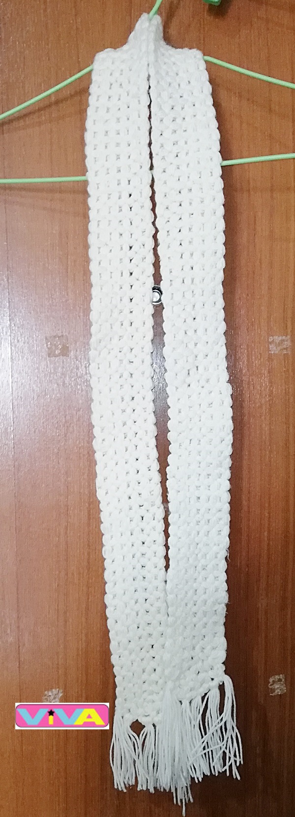 ผ้าพันคอไหมพรมเด็ก ไหมเส้นใหญ่ วีนัส วินนิด