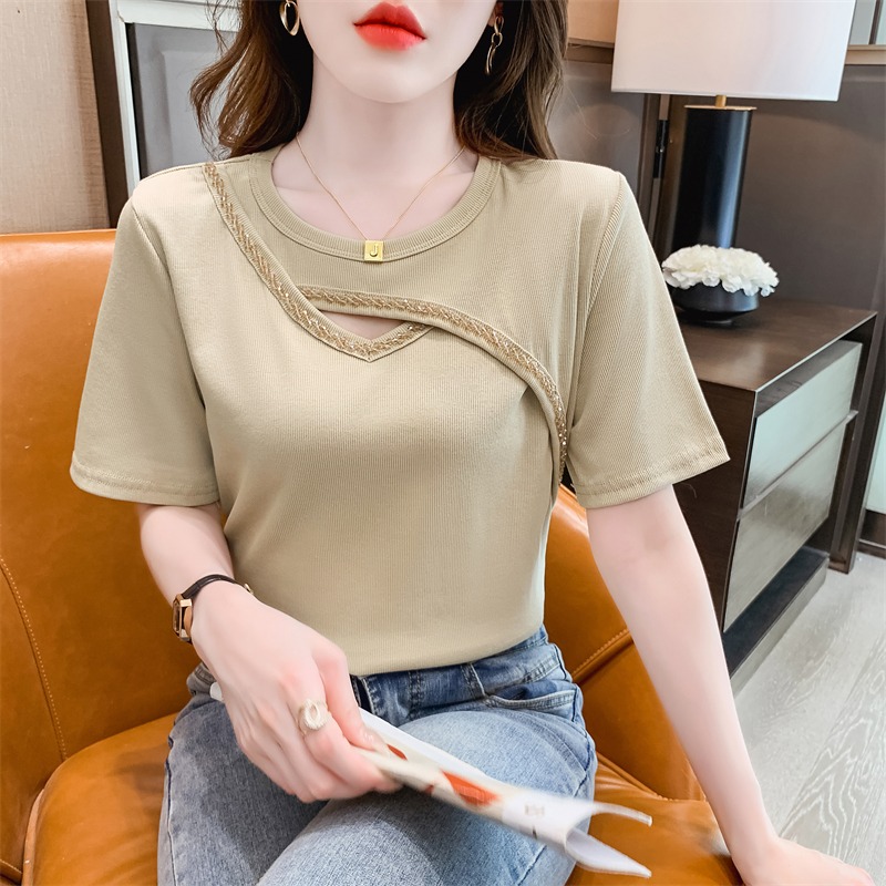 เสื้อผ้าวัยรุ่นเกาหลี เสื้อยืดวัยรุ่นผู้หญิง มีขนาด S M L XL