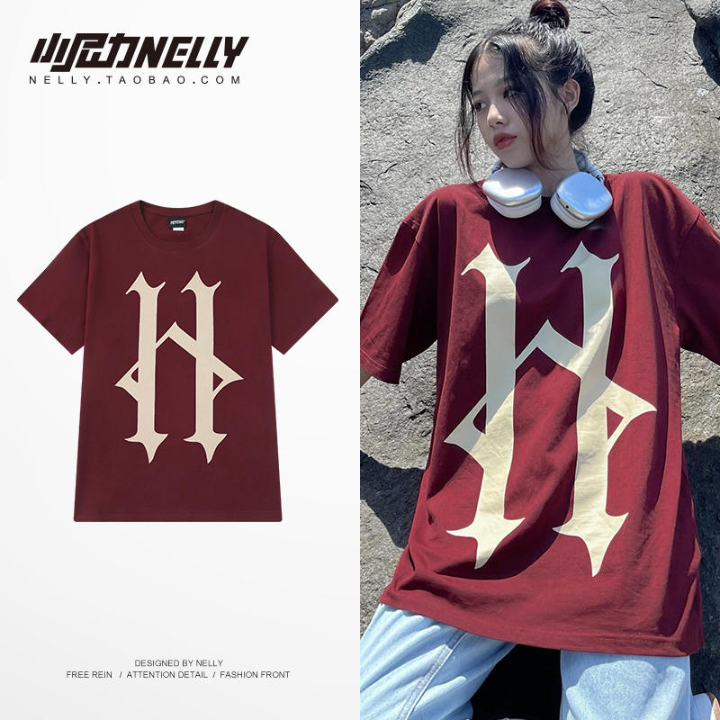 เสื้อยืดคอกลม ผู้ชาย เสื้อยืดผู้ชายเกาหลี เสื้อยืดเกาหลี แบรนด์ NELLY