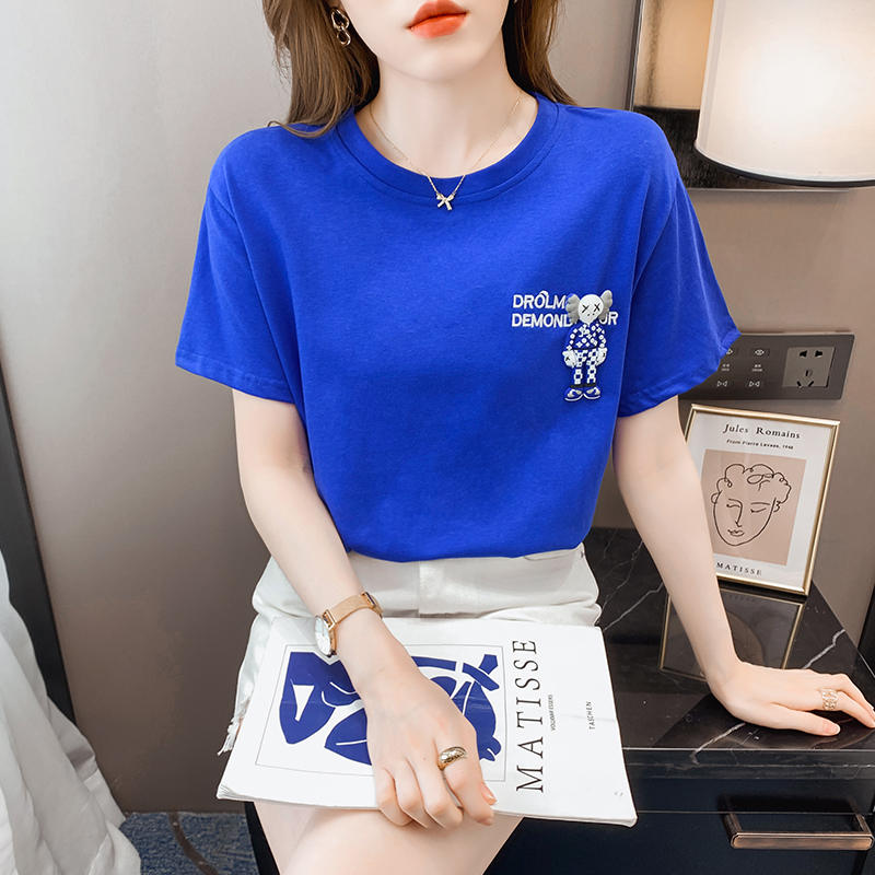 เสื้อยืดวัยรุ่นน่ารักๆ เสื้อวัยรุ่นแขนสั้น เสื้อผ้าวัยรุ่นเกาหลี แบรนด์ Wiyike