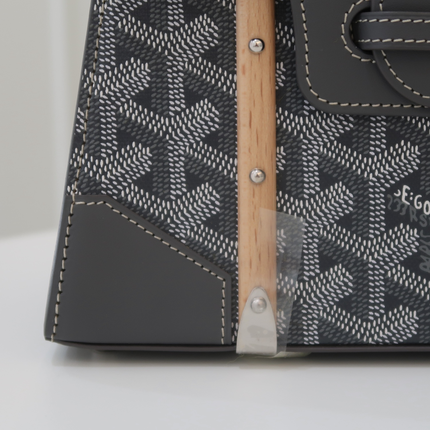 Goyard Grey Saigon Mini Structure (2023)