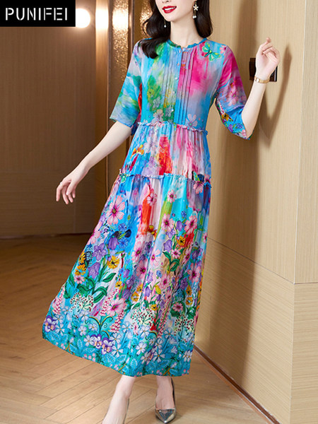 เดรสวัยผู้ใหญ่40-60ปี เดรสคุณแม่ ชุดเดรสทำงานวัยผู้ใหญ่ แบรนด์ MAMA DRESS