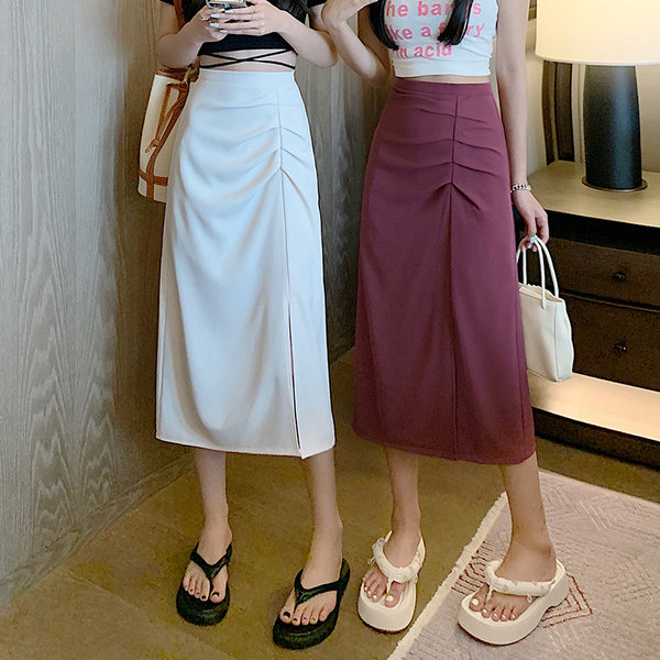 กระโปรงยาว กระโปรงยาวทรงเอ กระโปรงทำงาน