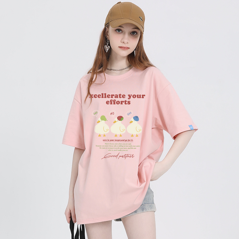 เสื้อผ้าวัยรุ่นเกาหลี เสื้อยืดวัยรุ่นผู้หญิง มีขนาด S M L XL