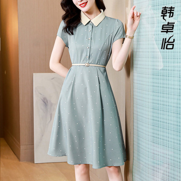 เดรสวัยผู้ใหญ่40-60ปี เดรสคุณแม่ ชุดเดรสทำงานวัยผู้ใหญ่ แบรนด์ MAMA DRESS