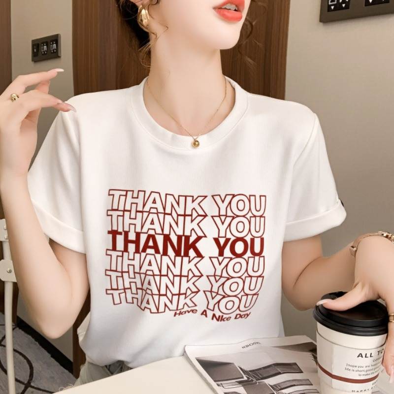 เสื้อยืดวัยรุ่นน่ารักๆ เสื้อวัยรุ่นแขนสั้น เสื้อผ้าวัยรุ่นเกาหลี แบรนด์ Wiyike