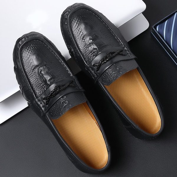 รองเท้าหนังผู้ชาย มีไซส์39-44 รองเท้าโลฟเฟอร์ชาย Slip-On Shoes