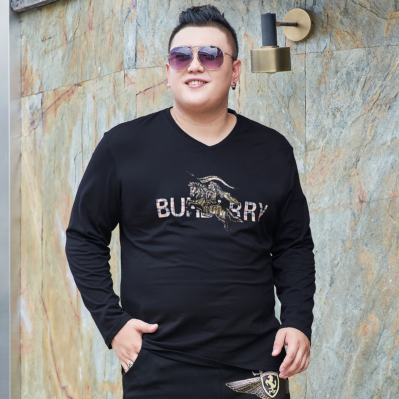 เสื้อยืดผู้ชายอ้วน S-5XL(อกเสื้อ39-51นิ้ว)
