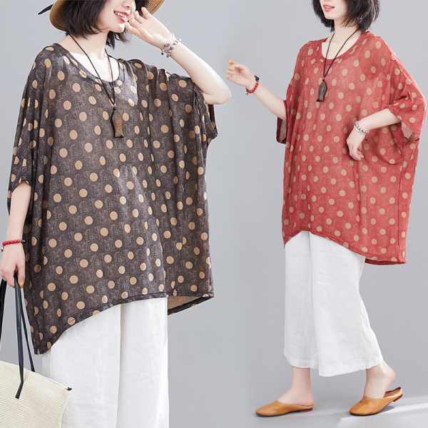 เสื้อผ้าฝ้ายสไตล์วินเทจ ใส่ตั้งแต่สาวผอม-สาวอวบ น้ำหนักตัว50-90 กิโลกรัม By Meimei plus size