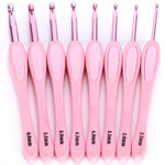 ชุดเข็มโครเชต์ QZLKNIT 8 ขนาด (หัวใหญ่)