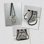 ชุดคิดกระเป๋าเชือกฟอกน้องหมูเด้ง