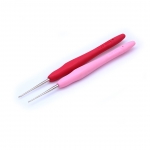 เข็มโครเชต์ด้ามซิลิโคน แพ็คคู่(3.0กับ3.5มิล)