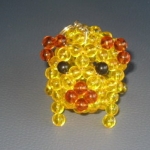 พวงกุญแจหมู #PPP001 ขนาด2.5"