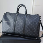 LV Monogram Eclipse Keepall 45 bandouliere