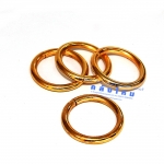 ห่วงเหล็กกลม สีทอง 26 มิล 1แพ็ค / 4ชิ้น