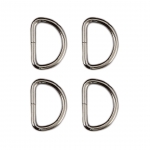 ห่วงเหล็กตัว D (3/4") สีเงิน (p4)