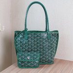 Goyard Green Monogram Anjou Mini Bag (2024)