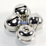 กระพรวน ขนาดยักษ์ สีเงิน (4p)