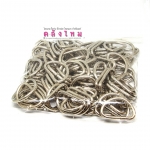 ห่วงเหล็กตัว D (1") สีเงิน (p100)