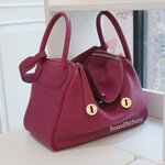 Hermes Tosca Clemence Leather Lindy 30 PHW