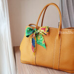 Hermes Moutarde Country Leather Garden Party 36