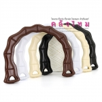 หูกระเป๋าพลาสติก " ข้อไผ่แบนรูปตัวยู "