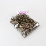 ห่วงเหล็กสี่เหลียม (1 1/4") สีทองเหลืองรมดำ (p100)