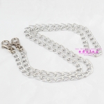 โซ่สายกระเป๋า #29 (1.2 เมตร) สีเงิน+คอหมา