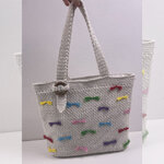 ชุดคิทกระเป๋าเชือกฟอกพร้อมอุปกรณ์ถัก