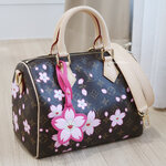 LV X Murakami Monogram Cherry Blossom Speedy 25 Bandouliere (พารากอน 2 เดือน)