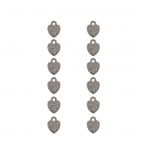 ป้ายเหล็ก Handmade 18758 สีเงิน