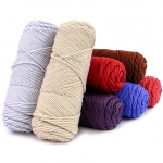 ไหมพรมคอตตอนเกาหลี สีล้วน