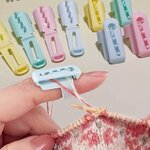 ที่เกี่ยวไหมพลาสติก (คละสี)