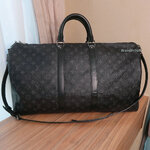 Louis Vuitton Monogram Eclipse Keepall 55 (2019)