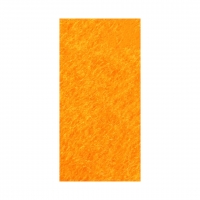 ผ้าสักหลาด (เล็ก) ขนาด 25 x 12 ซม. สีส้ม
