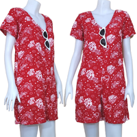 Jumpsuit622-ผีเสื้อจุดแดง